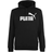 Puma Felpa con logo e cappuccio da uomo - Black