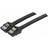 EXC Slimline SATA-SATA F-F 0.8m