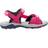 Trollkids Girl's Preikestolen Sandal - Magenta/Navy