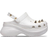 Crocs Classic Bae Clogs - White Glitter Stud