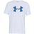 Under Armour Big Logo Short Sleeve T-shirt - White/Royal