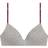 Tommy Hilfiger Lightly Lined Triangle Bra - Mid Grey Heather