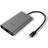 I-TEC Thunderbolt 3-2DisplayPort M-F 0.3m