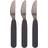 Filibabba Silikon Knivar 3-pack Stone Grey