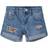 Name It Sequin Embellished Denim Shorts - Blue/Medium Blue Denim (13185449)