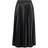 Vila Nitban Pleated Midi Skirt - Black