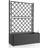 Stefanplast Natural Deluxe Flower Box with Trellis Plantekasse