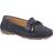 Hush Puppies Maggie Slip On Moccasin - Navy