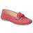 Hush Puppies Maggie Slip On Moccasin - Rood