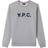 A.P.C. VPC Logo Crewneck Sweatshirt - Grey