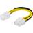 Deltaco 4-Pin-8-Pin M-F 0.1m