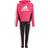 Adidas Colorblock Crop Top Tracksuit - Team Real Magenta/White/Black (GT6907)