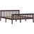vidaXL Solid Pine 82cm Sengeramme 160X200cm