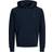 Jack & Jones Solid Hoodie - Blue/New Navy