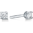 Mads Z Crown Earrings (0.09ct) - White Gold/Diamond