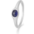 Mads Z Cabochon Ring - Silver/Sapphire