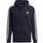 Adidas Essentials Fleece 3 Stripes Full Zip Hoodie Men - Legend Ink