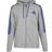 Adidas Essentials Fleece 3 Stripes Full Zip Hoodie Men - Mid Grey/Black