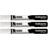 Nobo Chalk Wet Erase Markers 3-pack