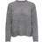 Only Fiona L/S Pullover Knt - Grey