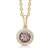 Mads Z Madeleine Pendant - Gold/Diamonds