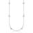 Izabel Camille Scarlet Necklace - Silver