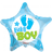 Globosnordic Foil Ballons Baby Boy Footprints