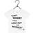 Pippi Don't Worry T-shirt - White