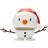 Hoptimist Santa Snowman Julepynt