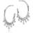 Izabel Camille Little Prince Creol Earrings - Silver