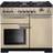 Rangemaster Professional Deluxe PDL100DFFCR/C 100cm Dual Fuel Beige, Black