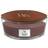 Woodwick Stone Washed Suede Brown Scented Candle 1.4g