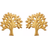 ByBiehl Tree of Life Earrings - Gold