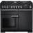 Rangemaster PDL100DFFCB/C Professional Deluxe 100cm dual fuel Black