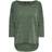 Only Oversize 3/4 Sleeved Top - Green/Green Bay