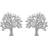 ByBiehl Tree of Life Earrings - Silver