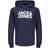 Jack & Jones Corp Logo Hoodie Navy/Wit