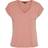 Vero Moda V-neck Short Sleeved Top - Pink/Old Rose