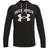 Under Armour Rival Terry Big Logo Hoodie Men - Black/Onyx White