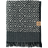 Mette Ditmer Morocco Filt Svart, Vit (135x70cm)