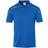 Uhlsport Stream 22 Polo Shirt - Azure Blue/Lime Yellow