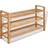 vidaXL Solid Oak Brown Shoe Rack 100x60cm