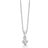 Mads Z Crown Pendant (0.09ct) - White Gold/Diamond