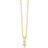 Mads Z Crown Pendant (0.04ct) - Gold/Diamond