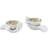 Jonathan Adler Eve Salt Bowl 2pcs 8.89cm