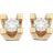 Scrouples Kleopatra Earrings (0.10ct) - Gold/Diamonds