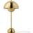 &Tradition Flowerpot VP3 Brass Plated Table Lamp 50cm