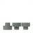 Blomus Trio Ljusstake 4.5cm 3st