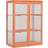 vidaXL Greenhouse 75x47x10cm Trä Polycarbonate