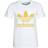 adidas Women's Trefoil T-shirt - White/Core Yellow